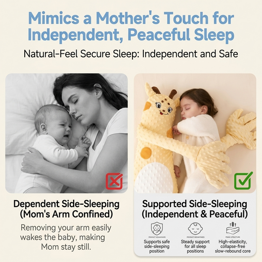 The SnugSleep Pillow & Soothe Pillow