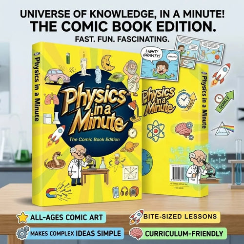 Physics in a Minute – The Comic Book Edition