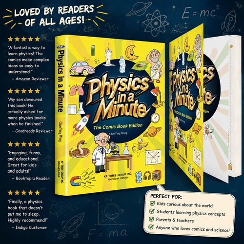 Physics in a Minute – The Comic Book Edition